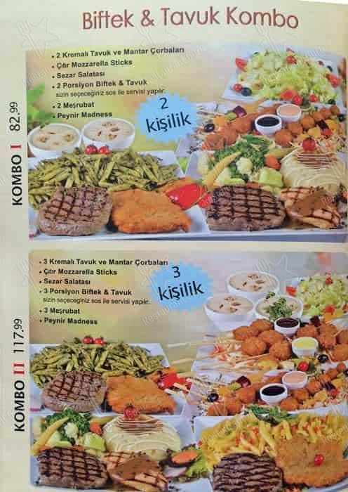 Supper Club, Kuruçeşme меню