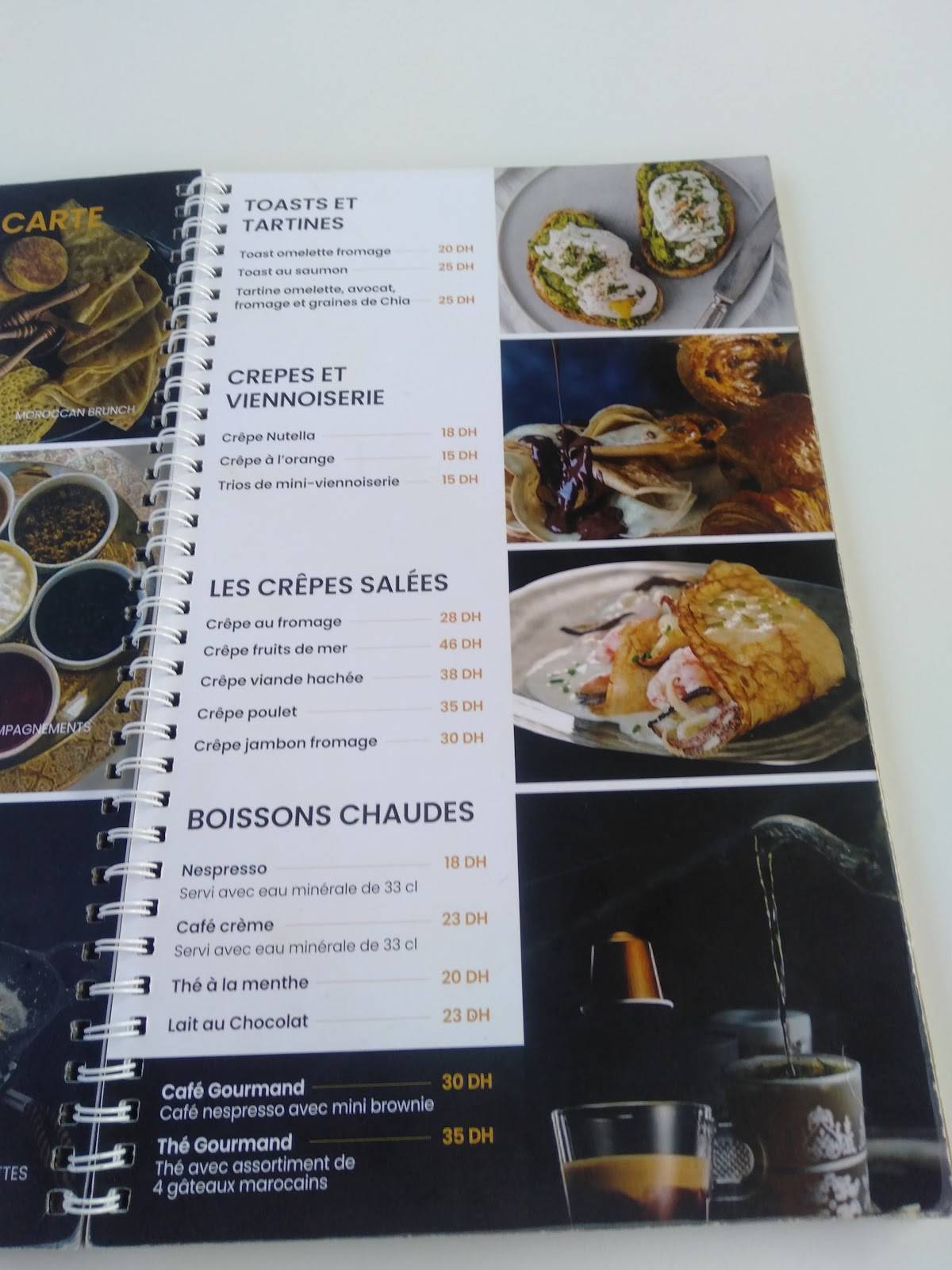 Cap Gourmet меню