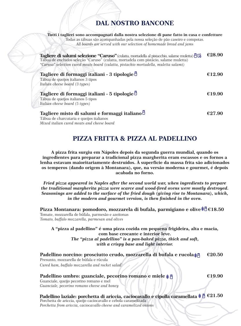 Castello di Norcia - Ristorante Italiano Pizzeria меню
