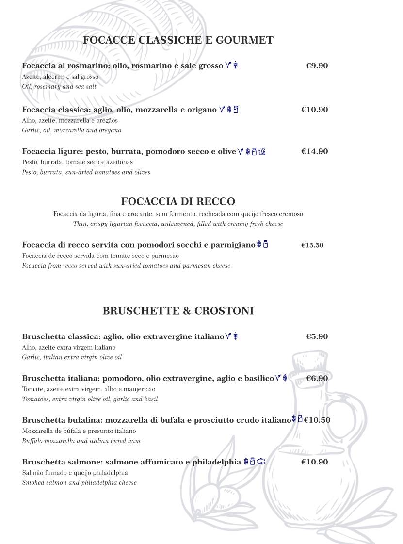 Castello di Norcia - Ristorante Italiano Pizzeria меню