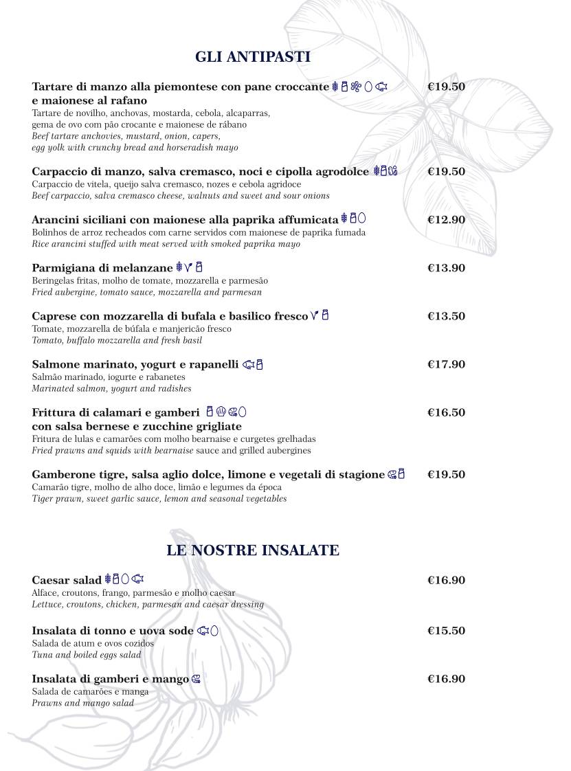 Castello di Norcia - Ristorante Italiano Pizzeria меню