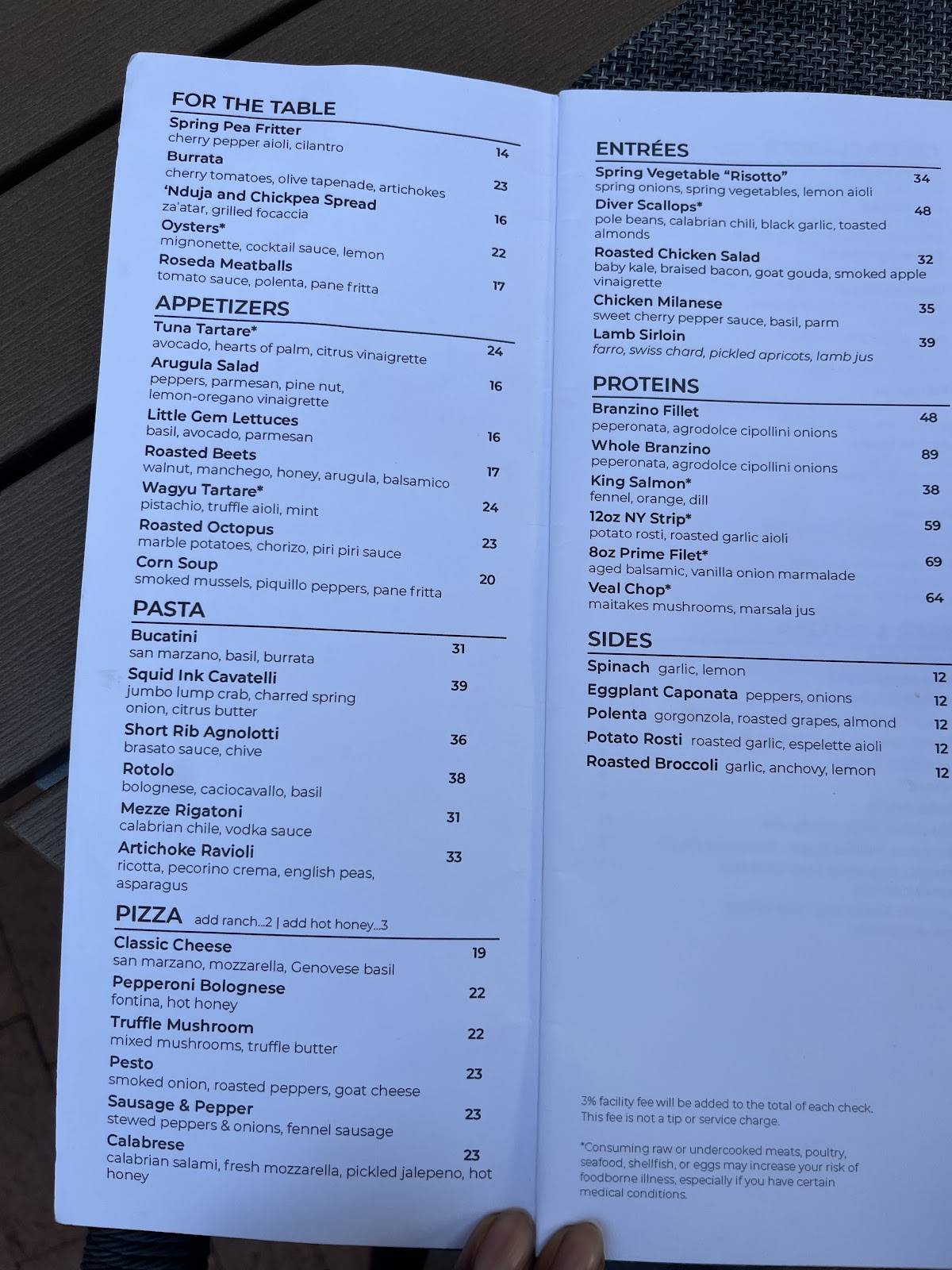Cece's Roland Park меню