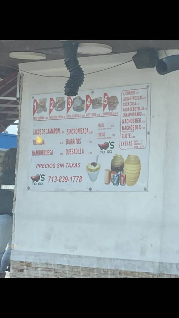 Chiles меню