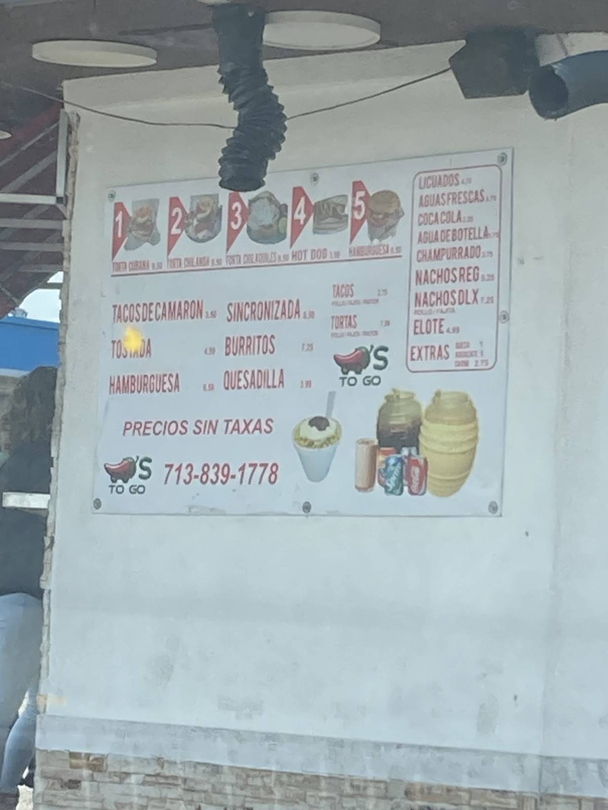Chiles меню