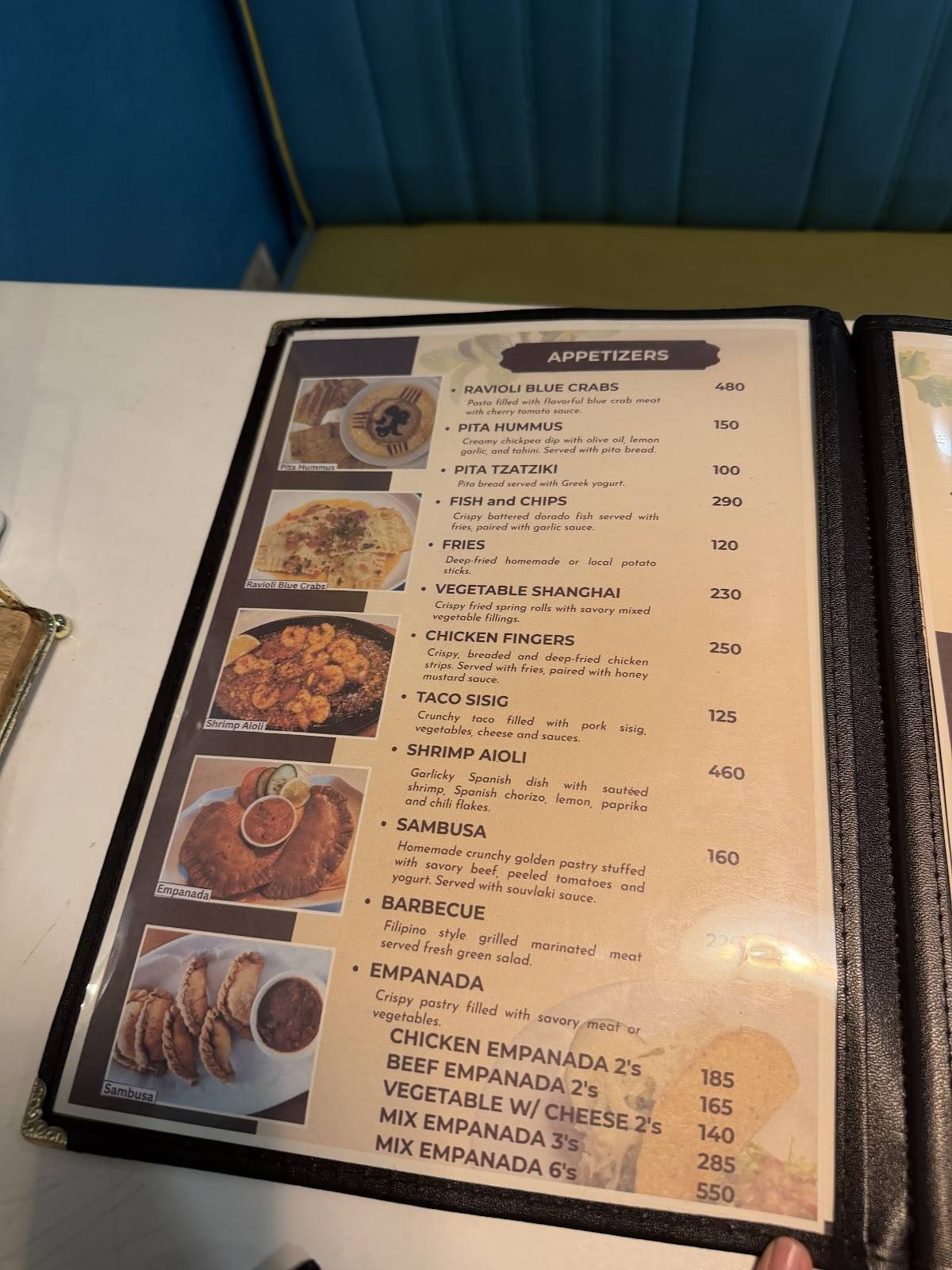 Cirkular Restaurant меню