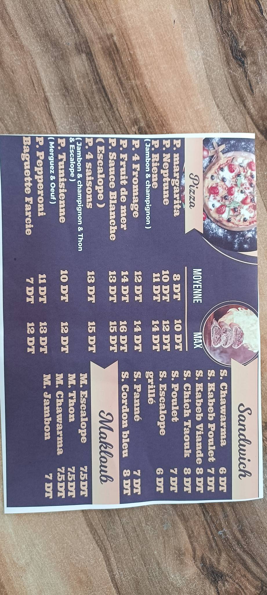 Coco Grill меню
