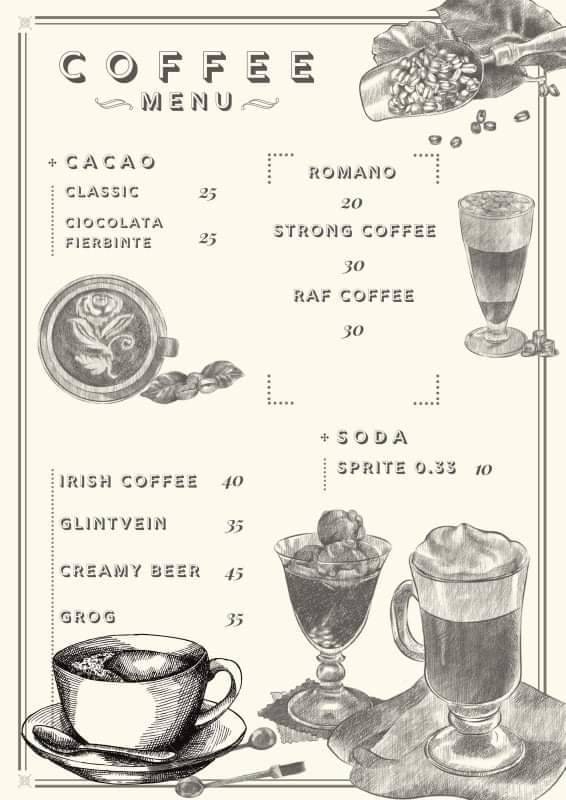 Coffee House меню