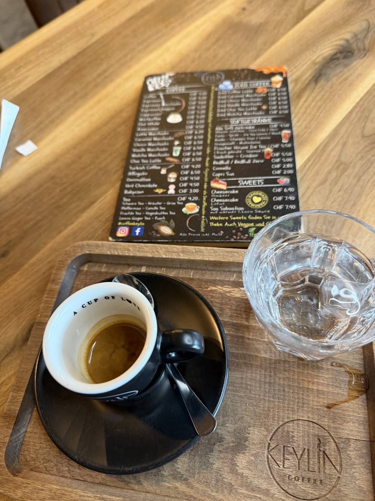 Coffee Keylin & ... меню
