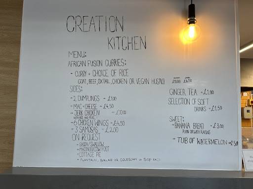 Creation Kitchen меню