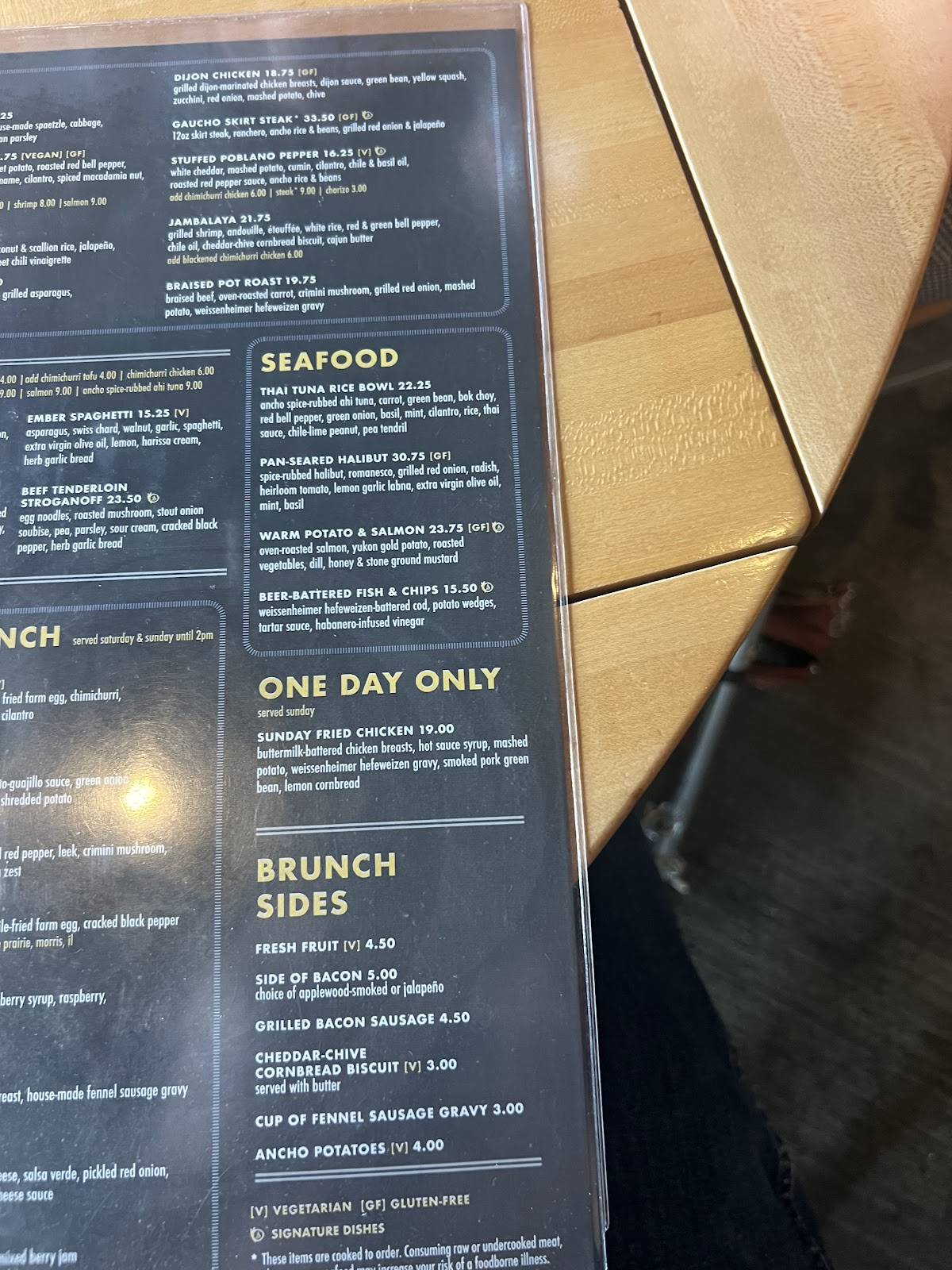 DESTIHL Restaurant меню