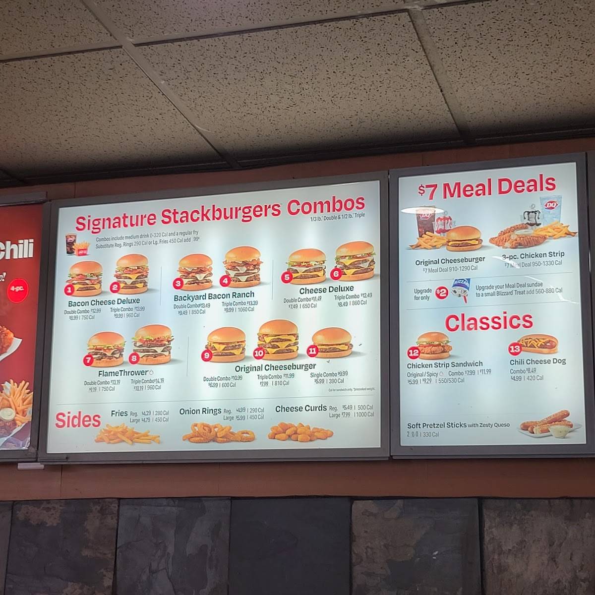 Dairy Queen Grill & Chill меню