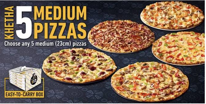 Debonairs Pizza TotalEnergies Volksrust меню