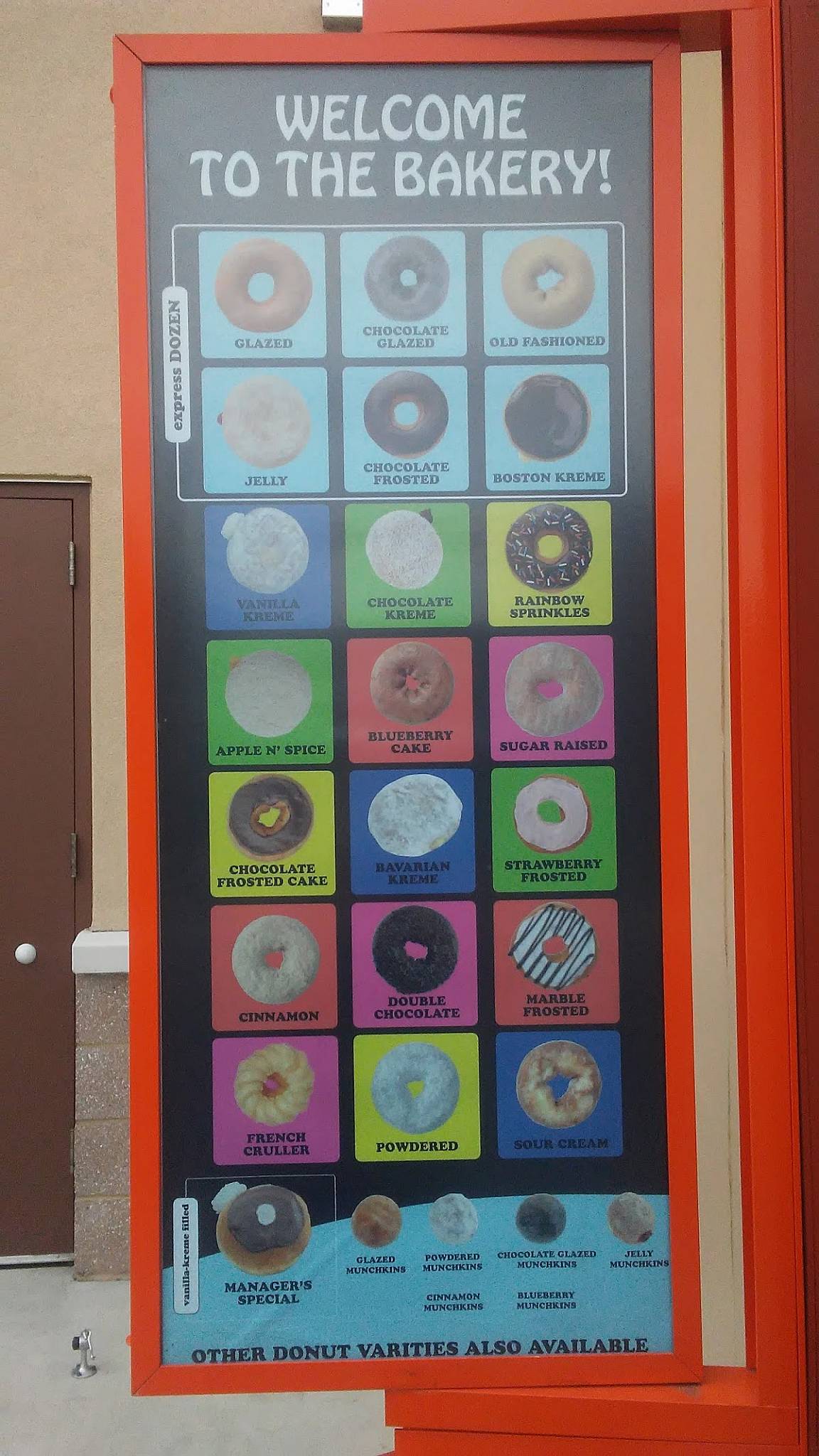 Dunkin' меню