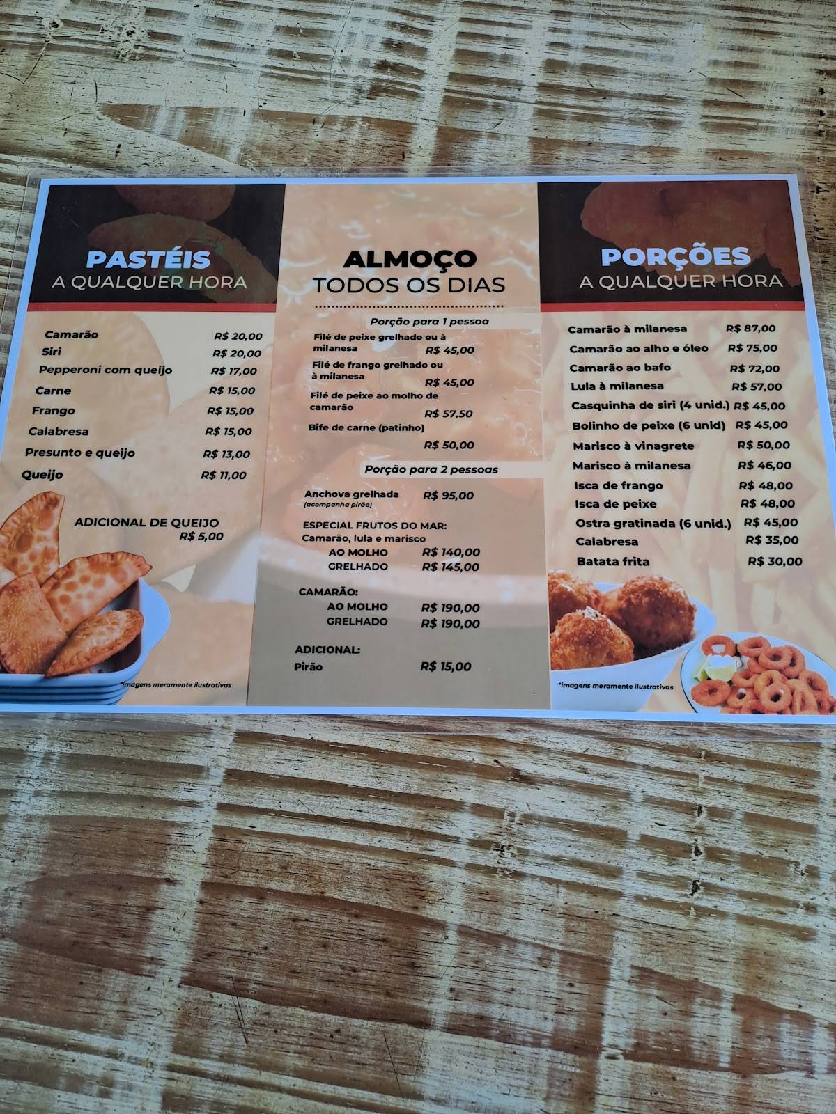 Dédas Bar меню