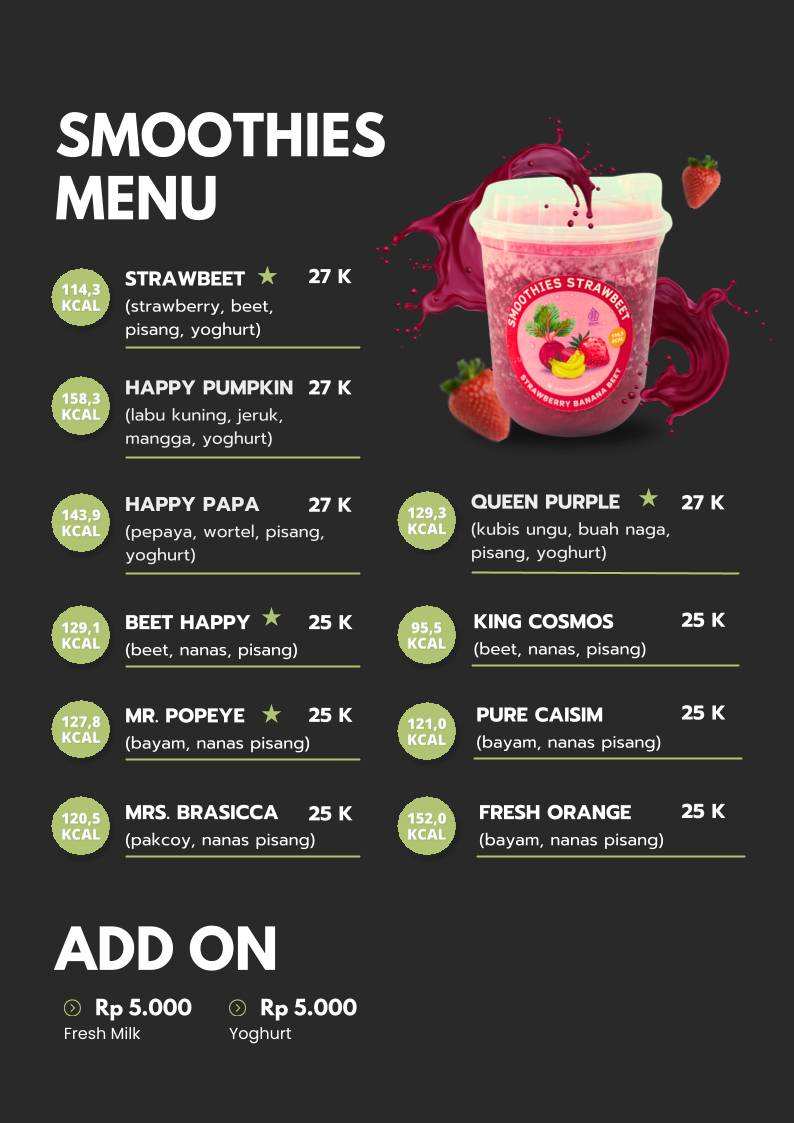 Defani Healthy Store меню