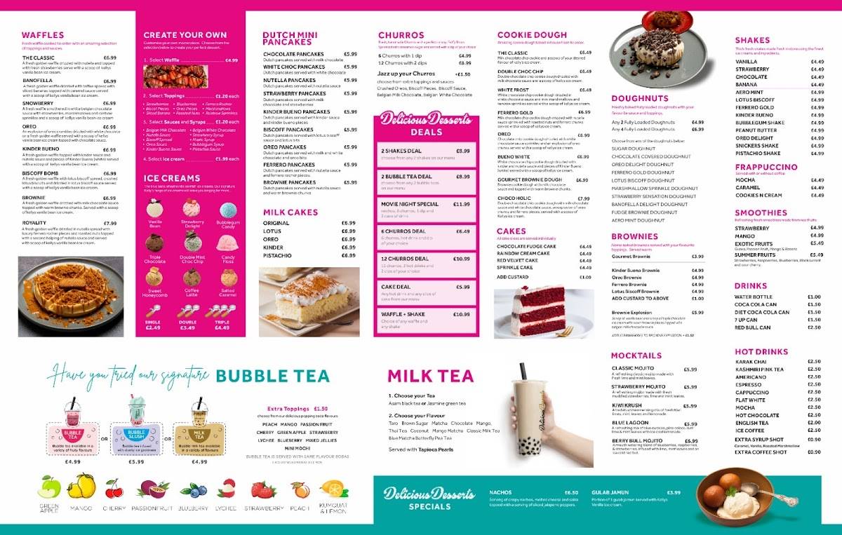 Sweetly by Shahs Desserts меню