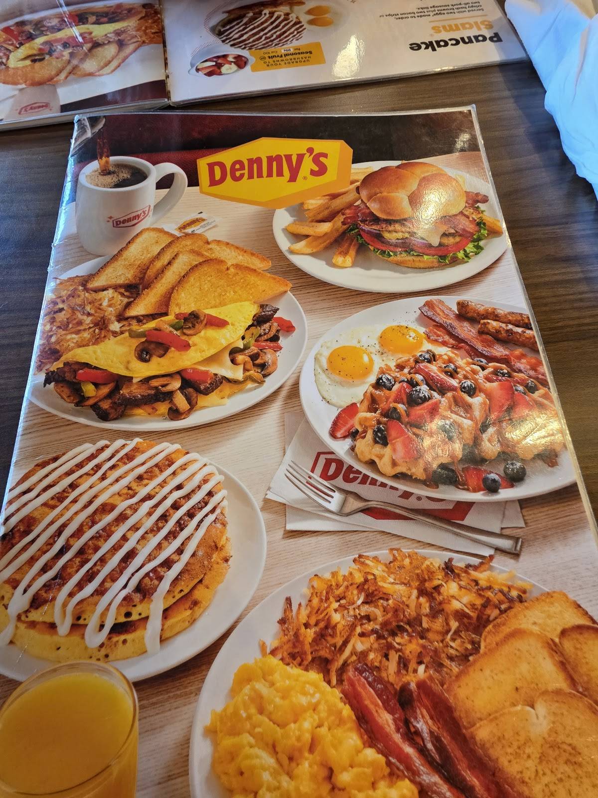 Denny's Restaurant меню