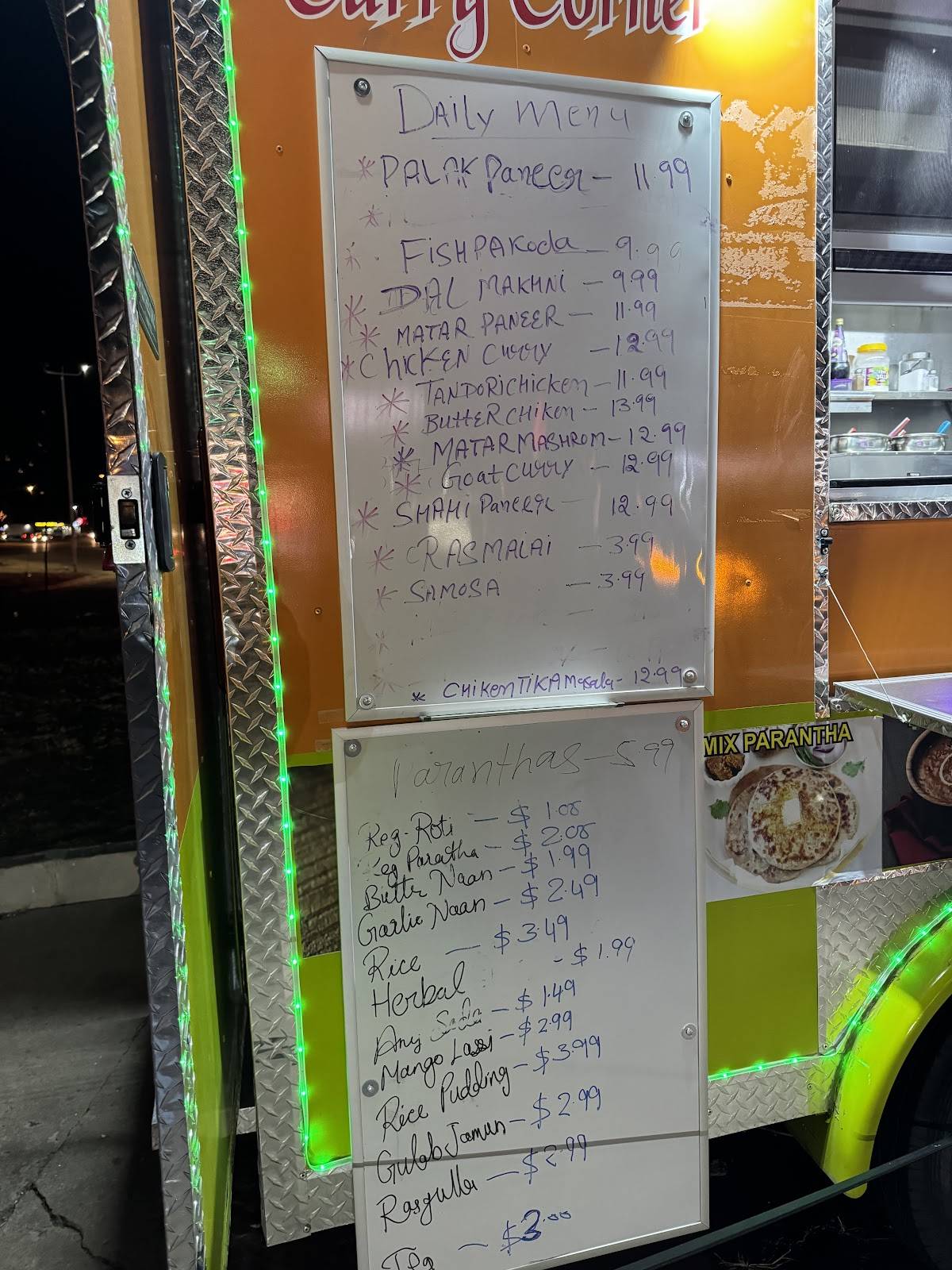 Desi Curry Corner Indian меню