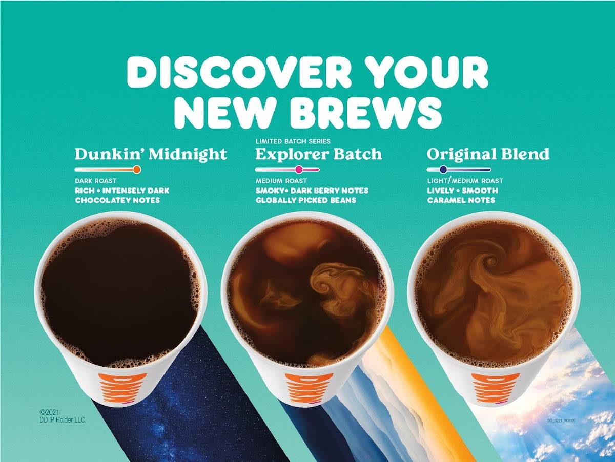 Dunkin' меню