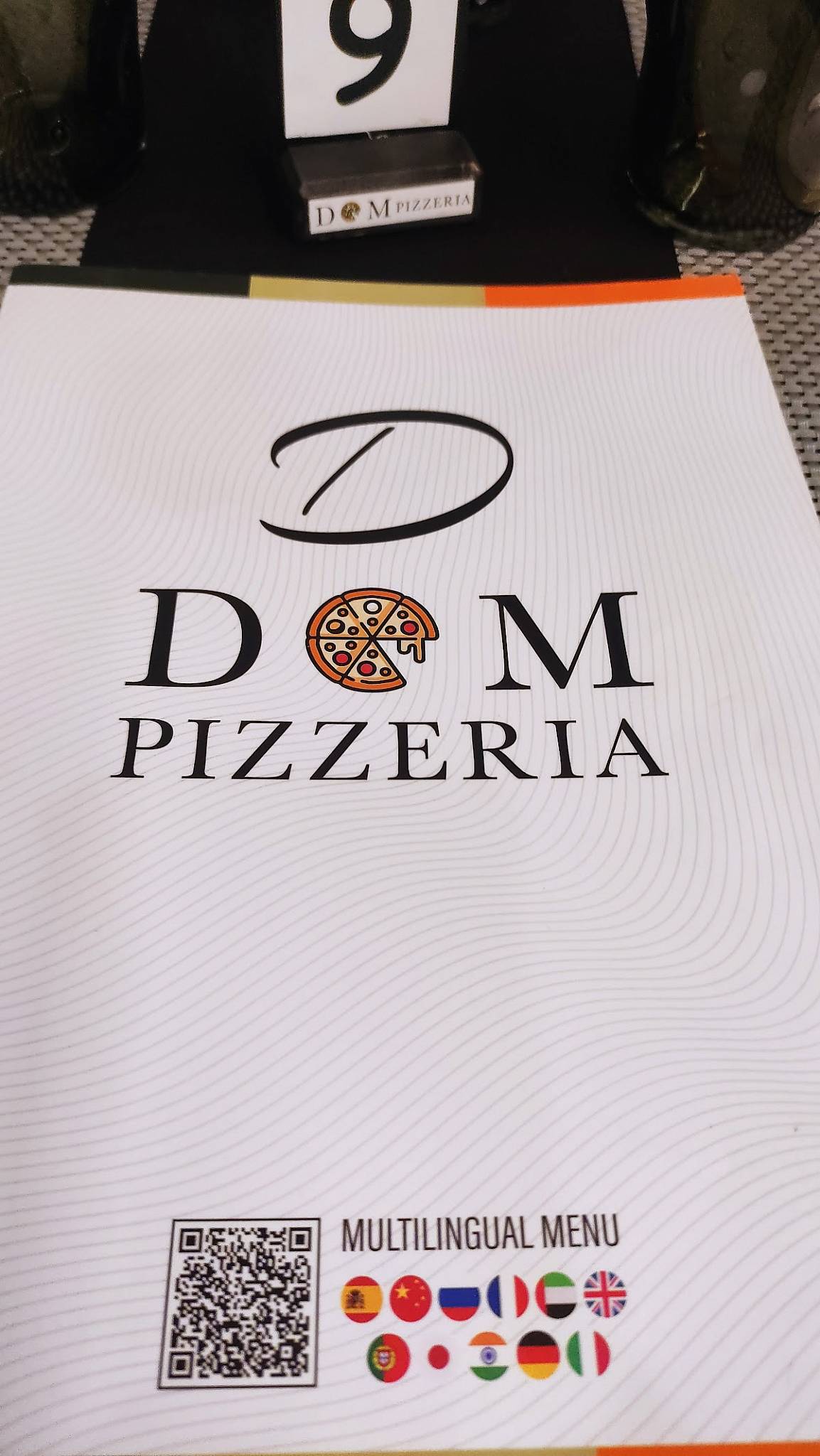 Dom Pizzeria меню
