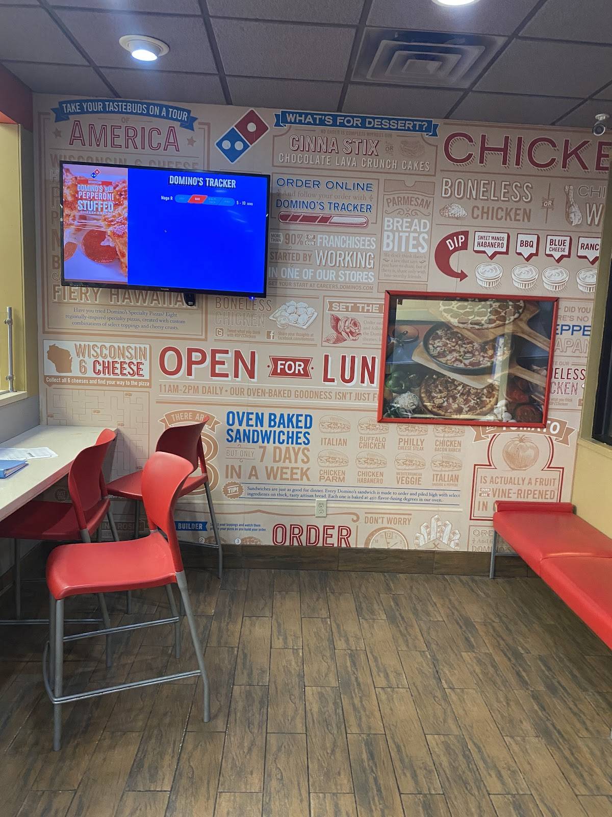 Domino's Pizza меню