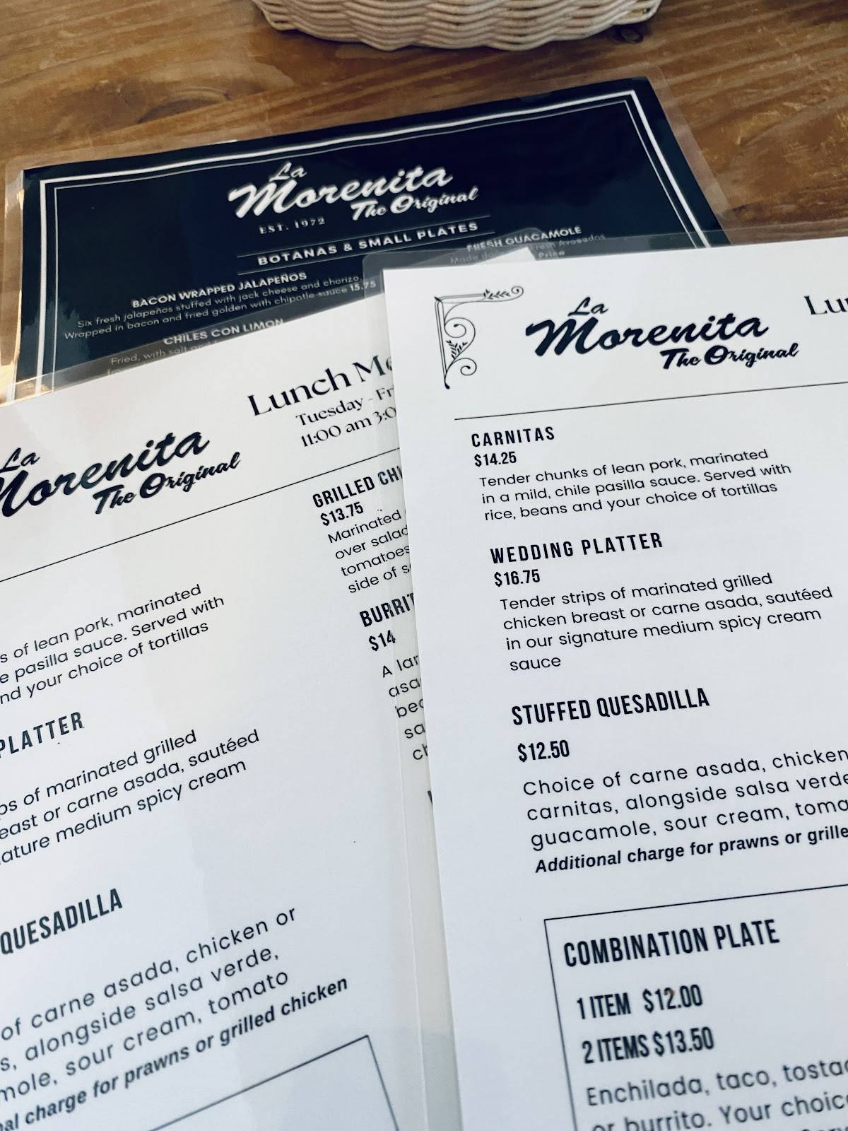 Dos Compadres - Restaurant & Cantina меню