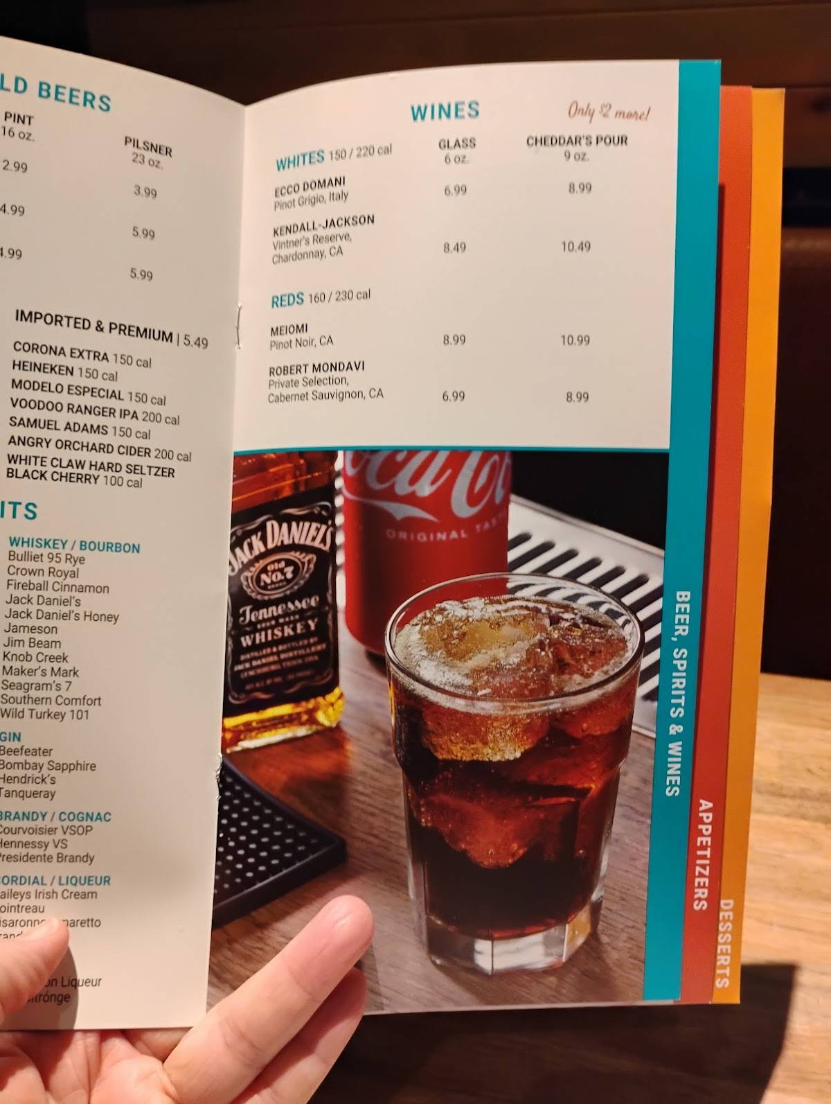 Cheddar's Scratch Kitchen меню