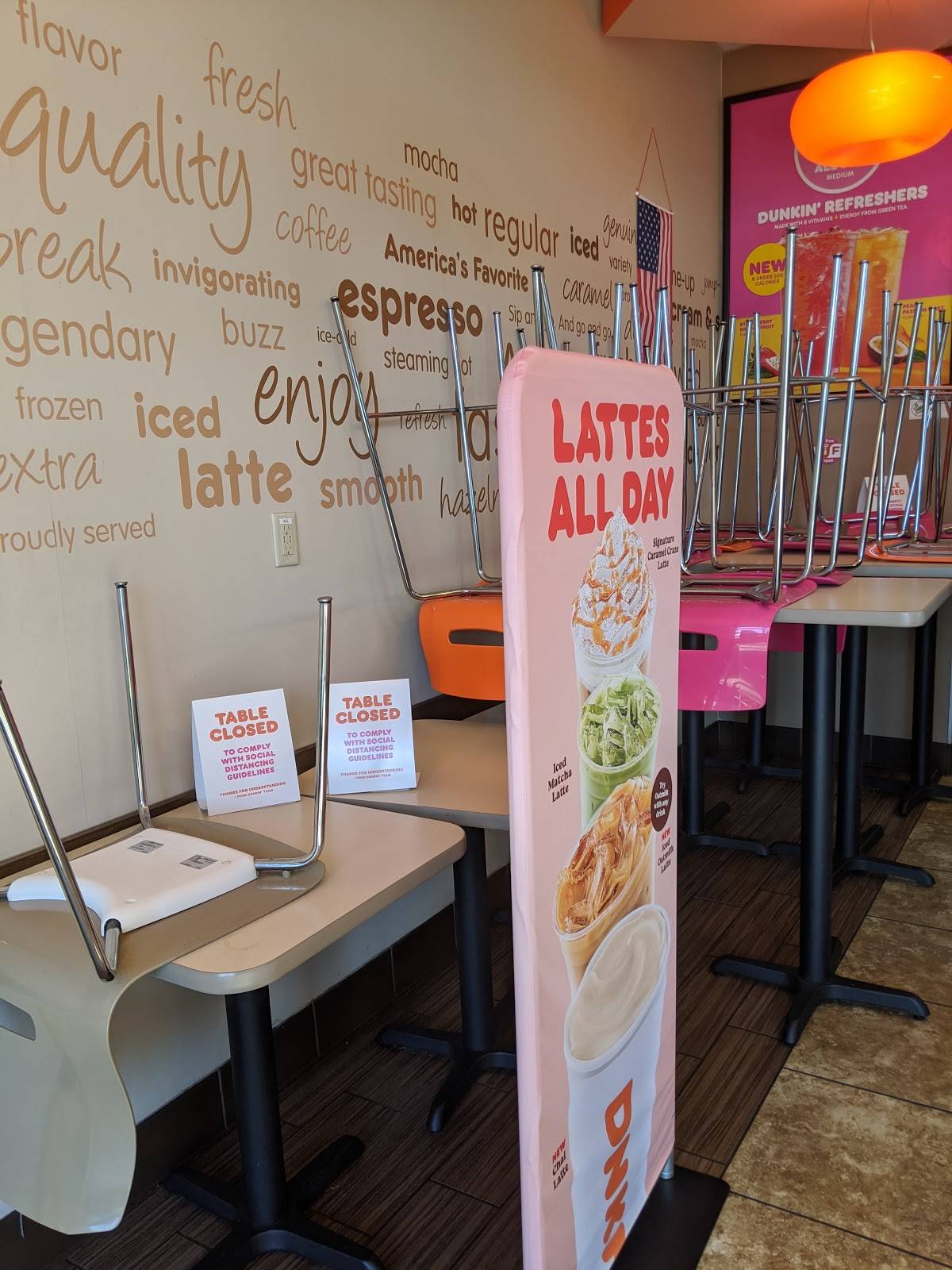 Dunkin' меню