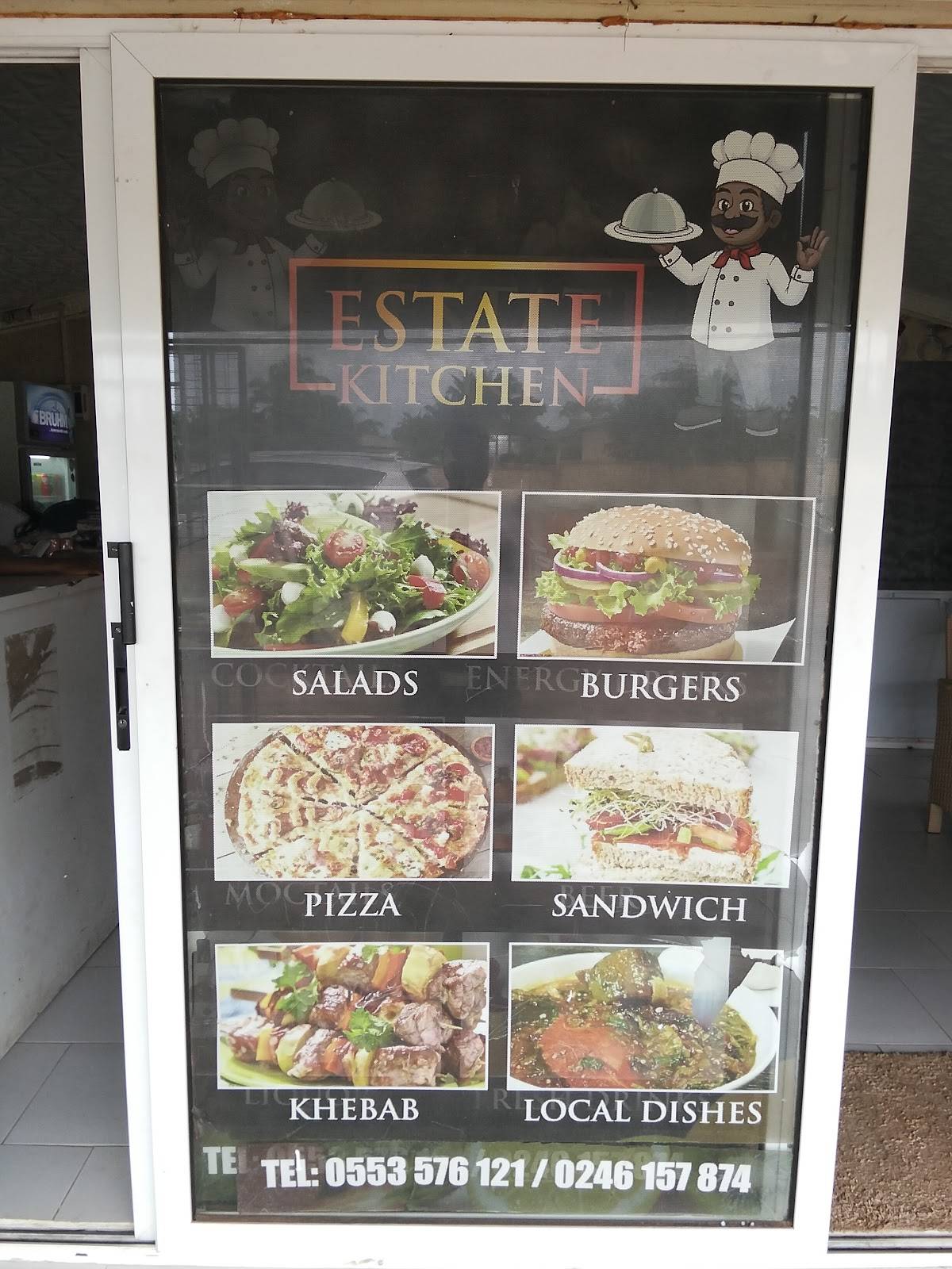 ESTATE KITCHEN меню