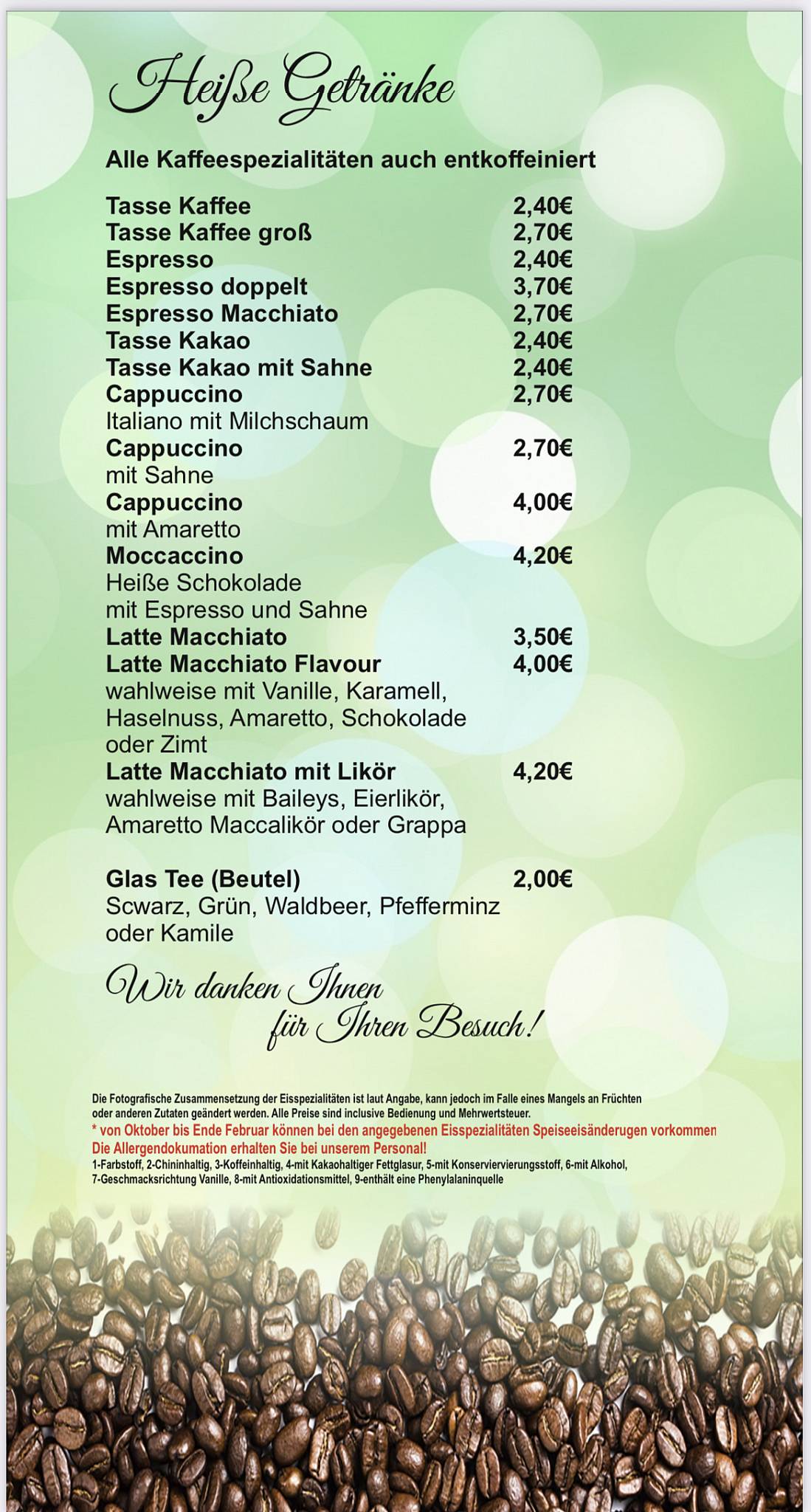 Eiscafe Rialto Fröndenberg меню
