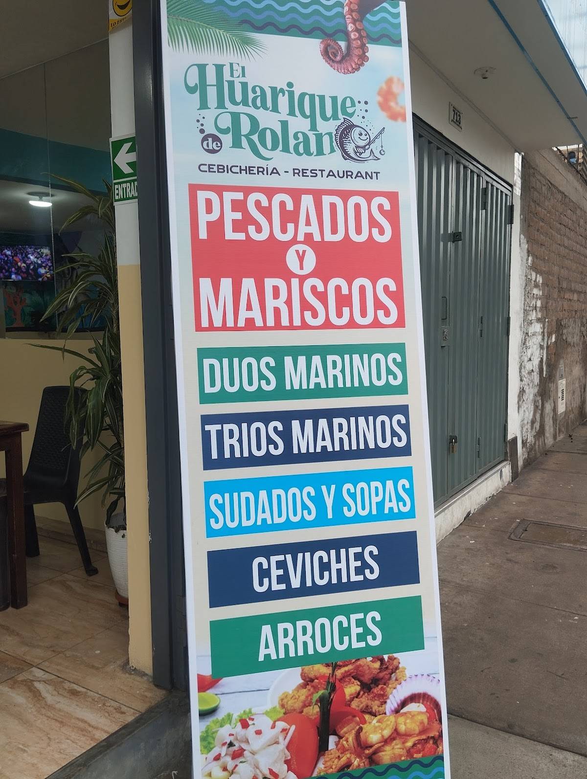 El Huarique de Rolan меню