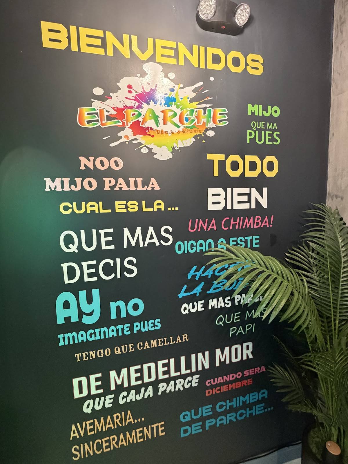 El Parche меню