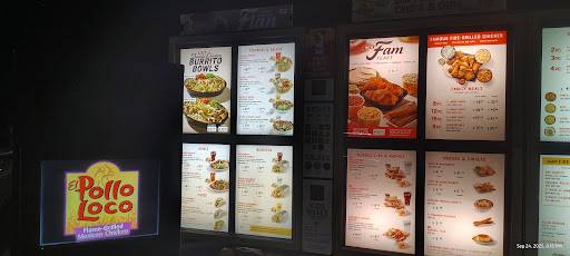 El Pollo Loco меню
