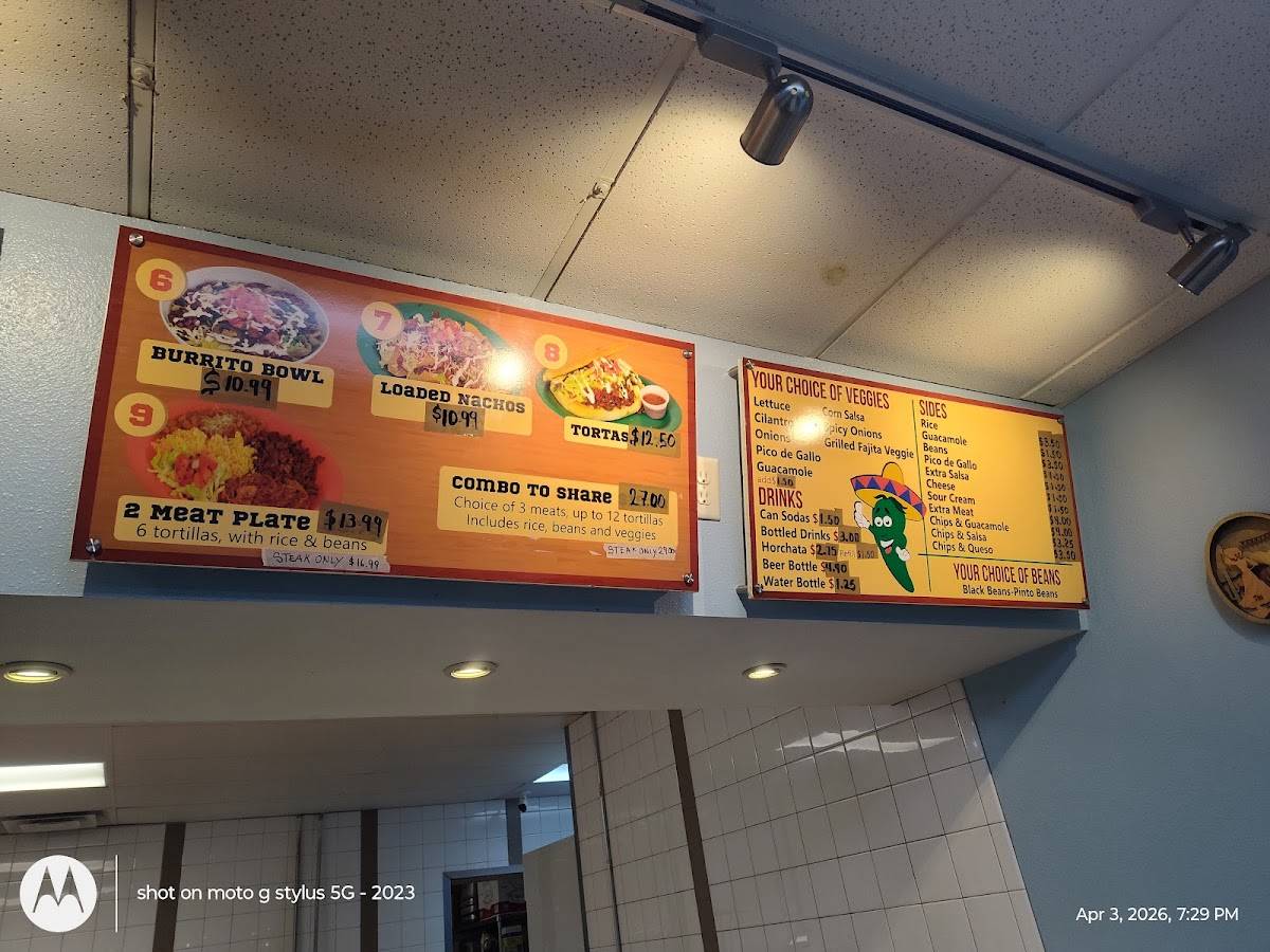 El Rancho 2 Mexican Grill меню