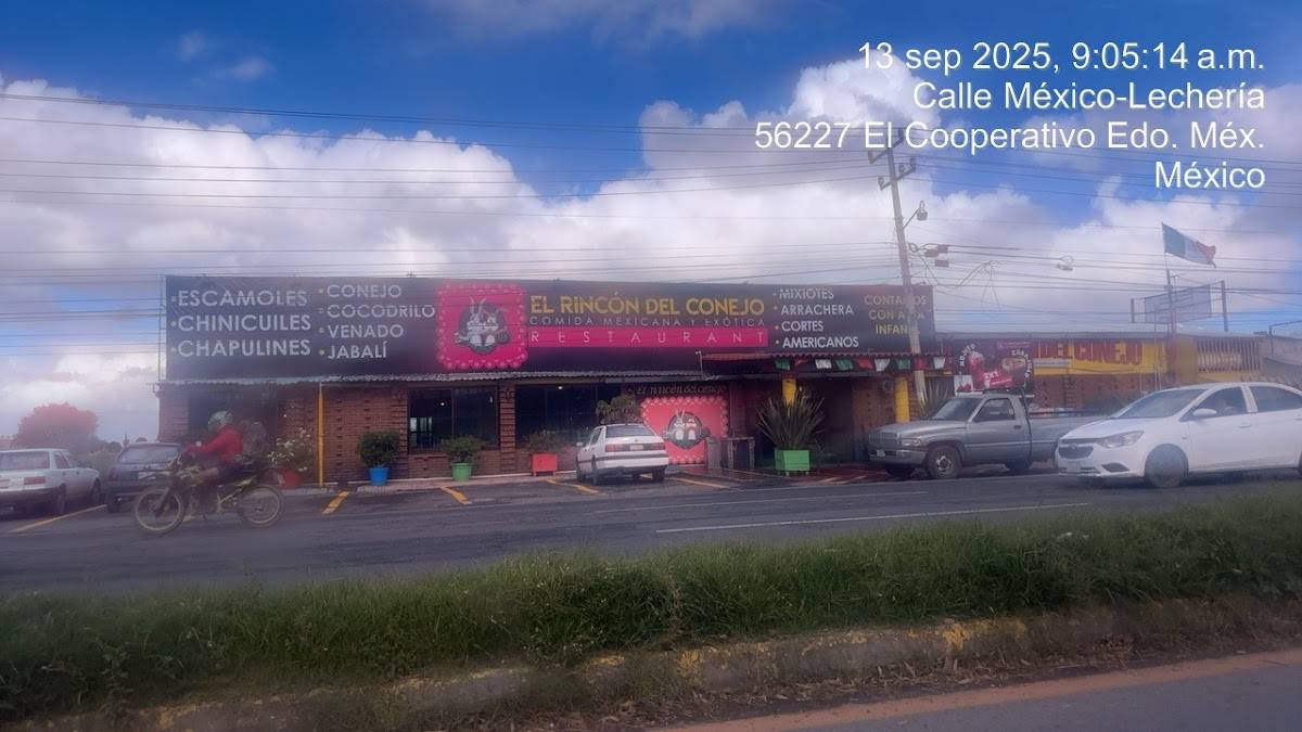 El Rincón del conejo меню