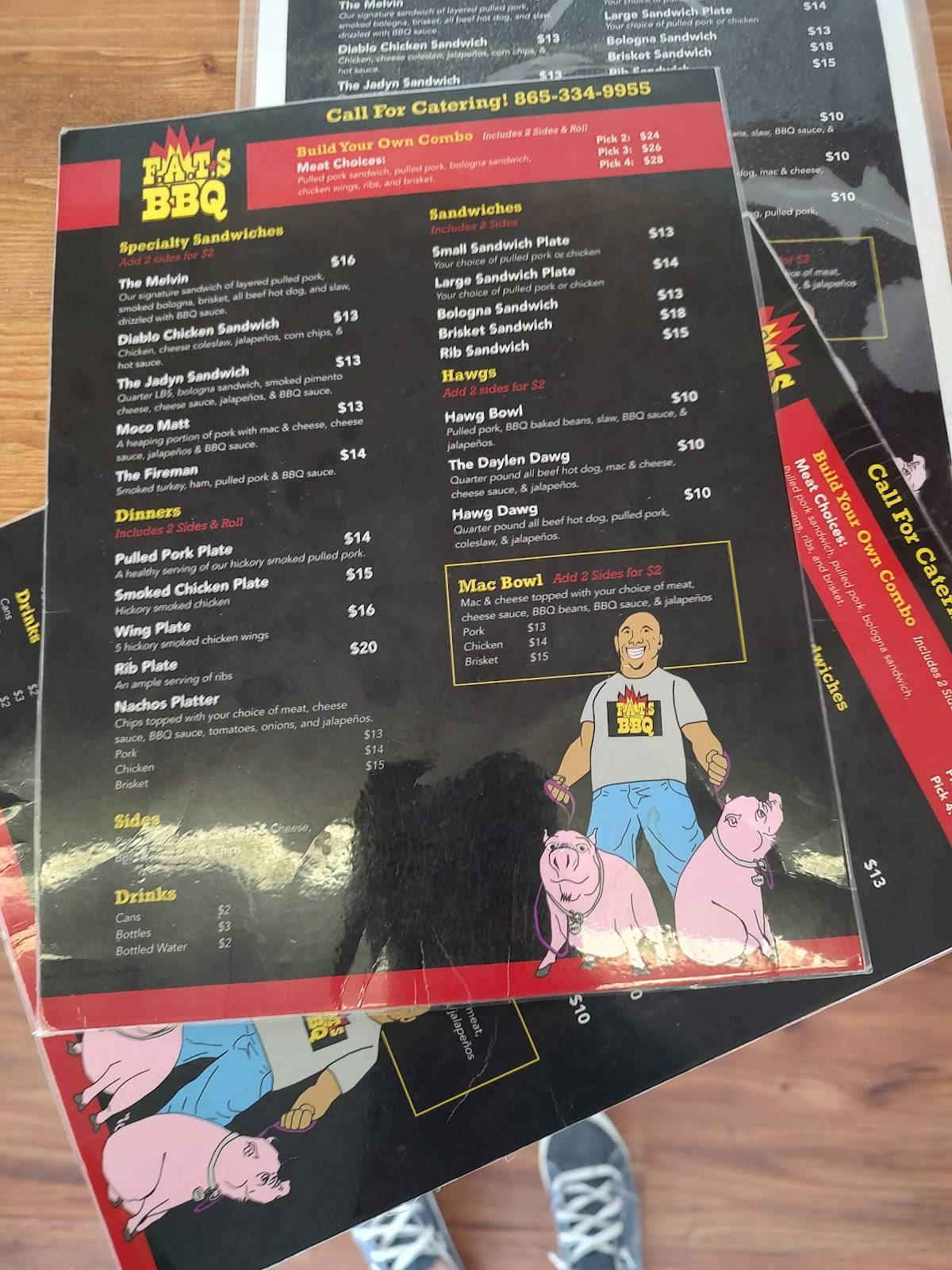 F.A.T.S BBQ Food Truck меню