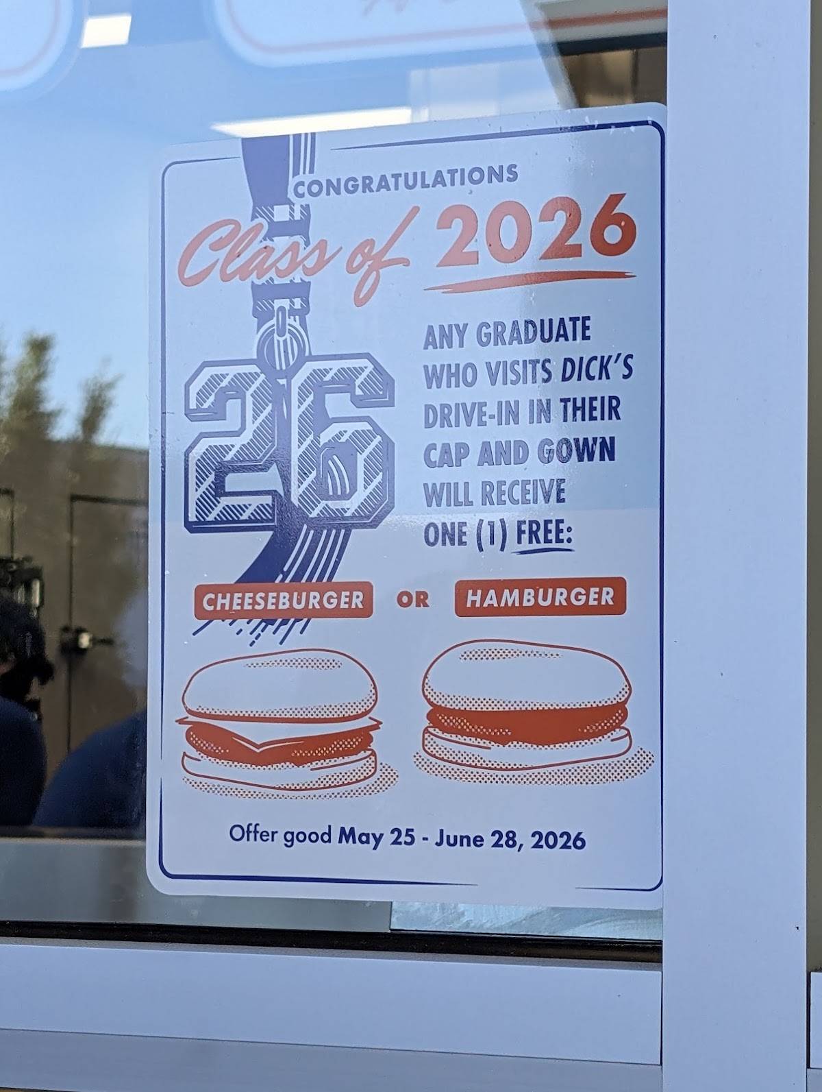 Dick's Drive-In меню