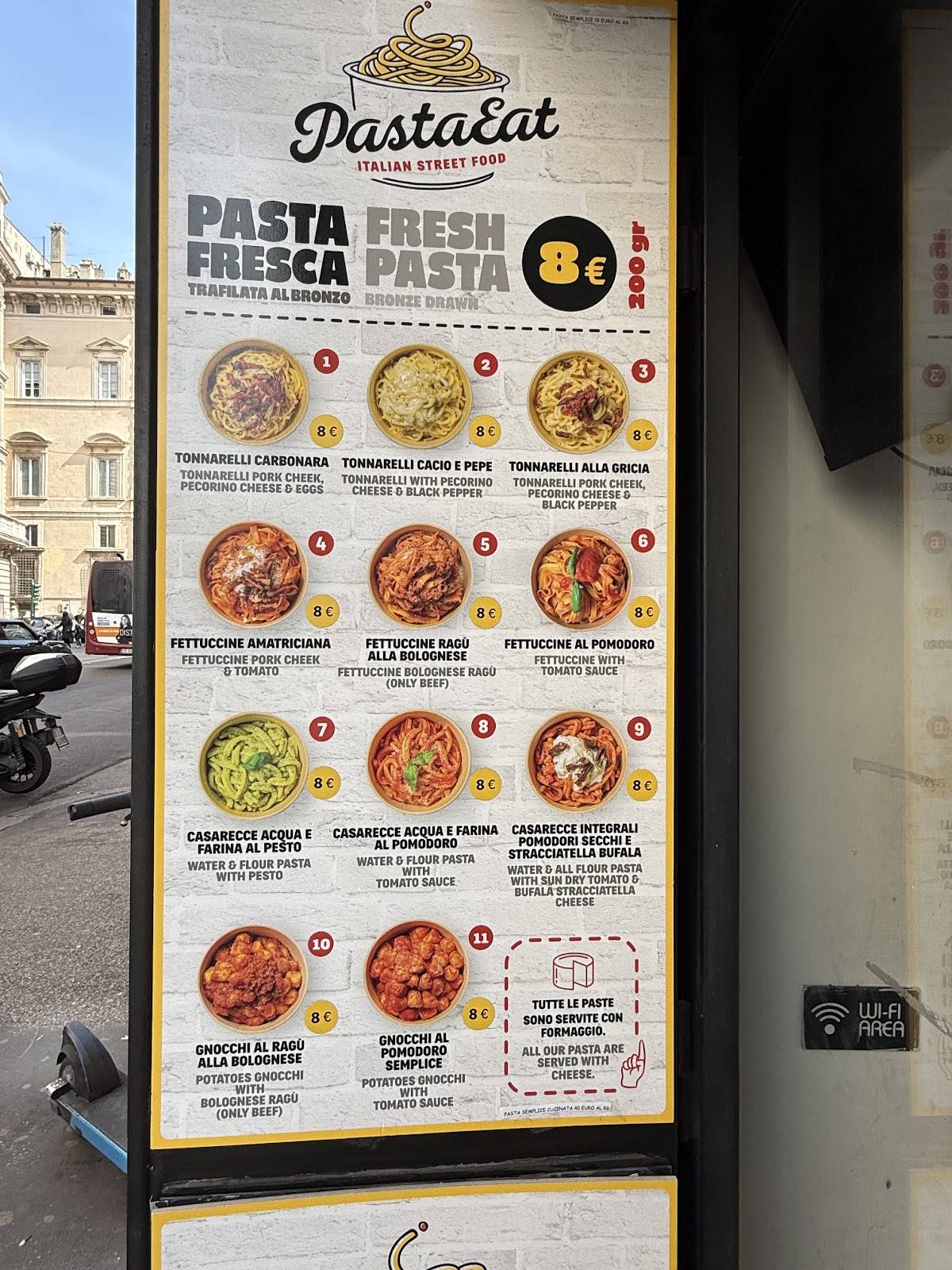 Pastaeat меню