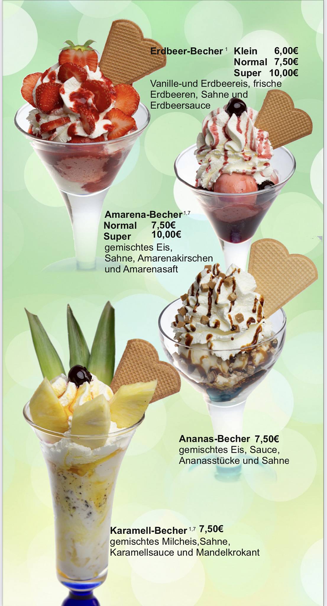 Eiscafe Rialto Fröndenberg меню