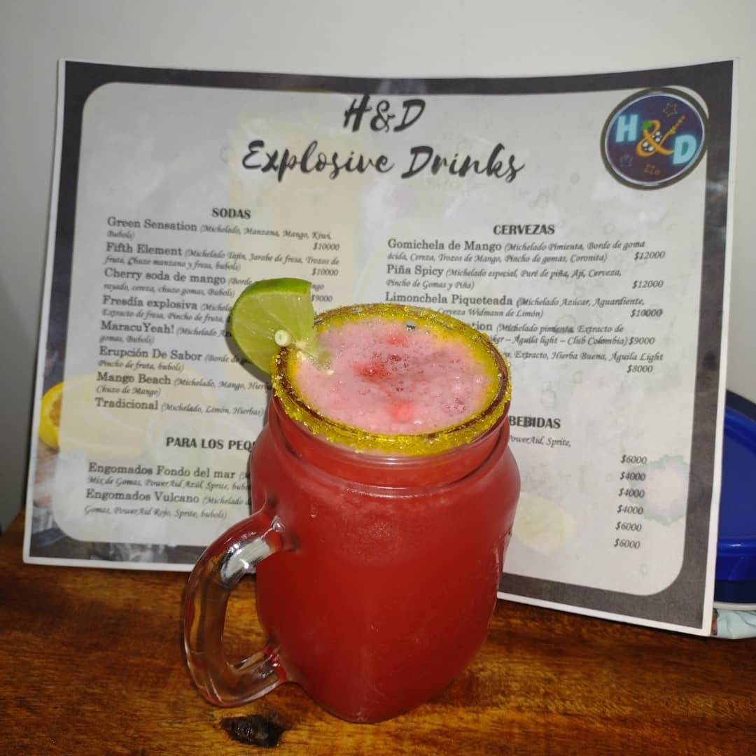 H&D Explosive Drinks меню
