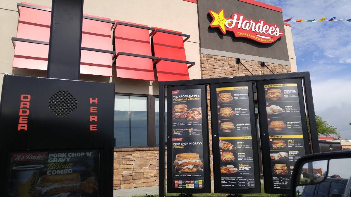 Hardee's меню