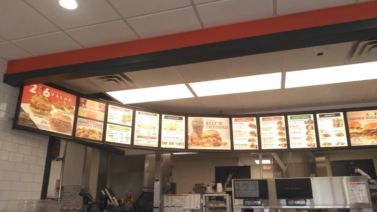 Arby's меню