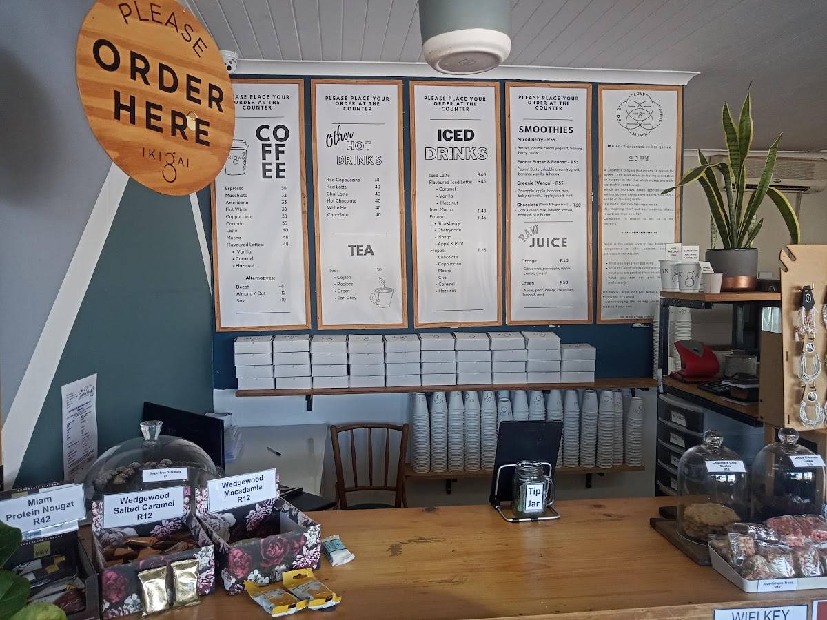 Ikigai Coffee Bar & Deli меню