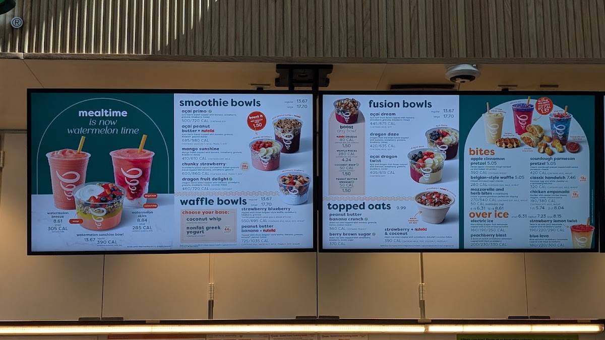 Jamba меню