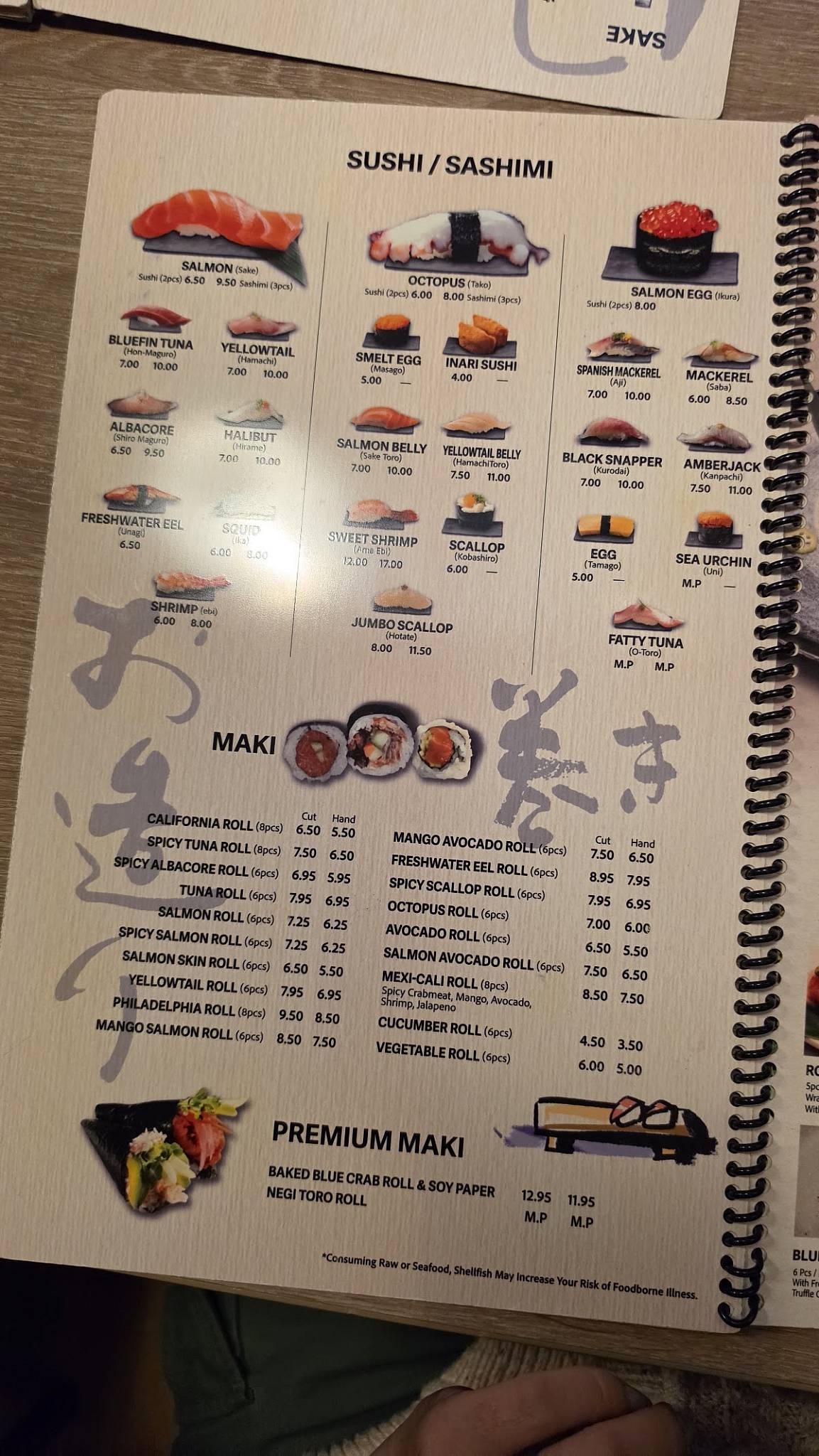 Japanese Castle Sushi & Roll меню