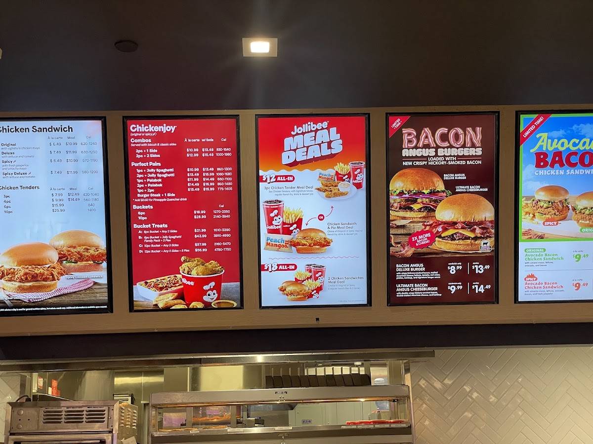 Jollibee меню