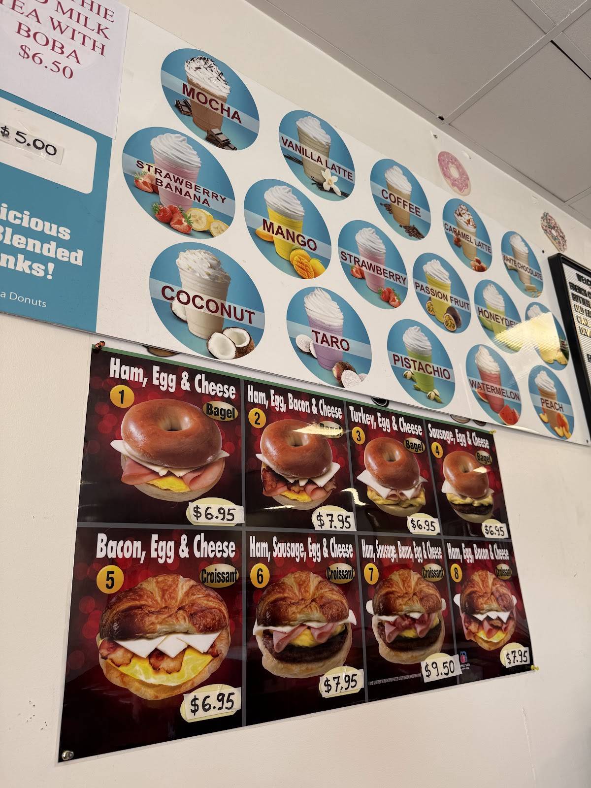 KC’S Donuts меню