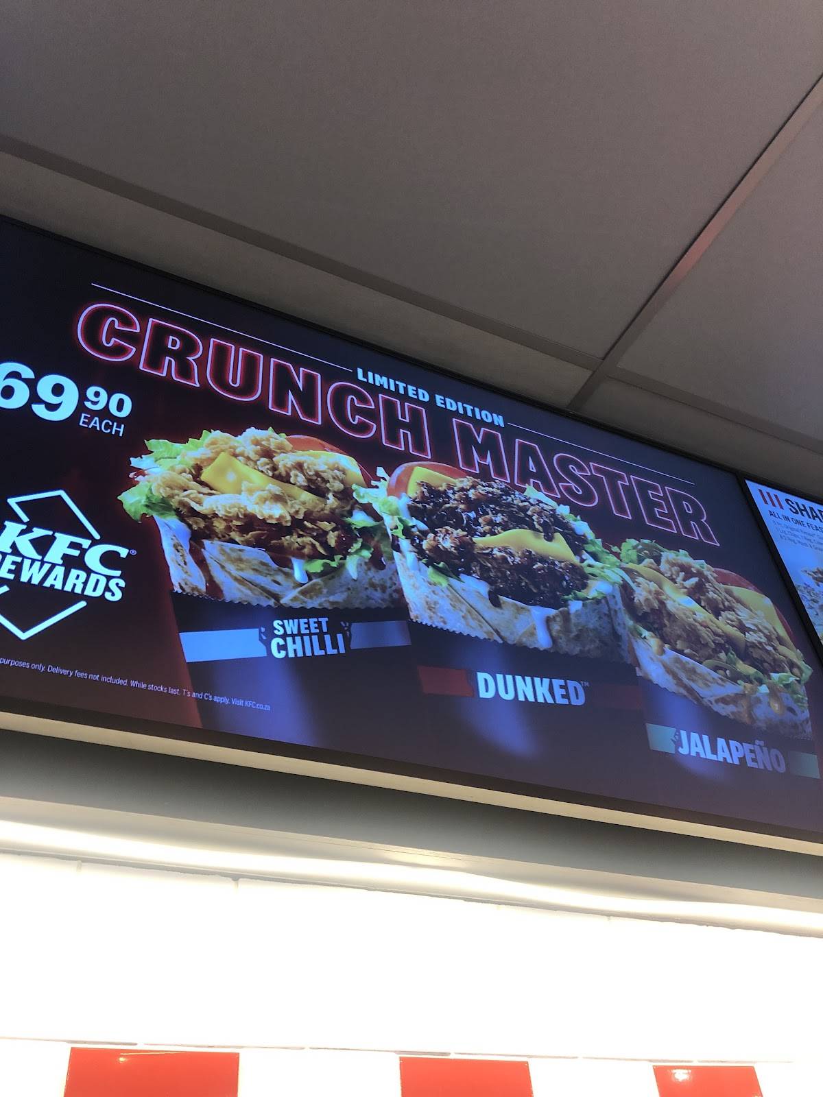 KFC Westgate Shopping Centre меню
