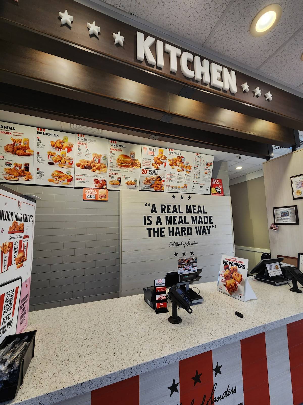 KFC меню