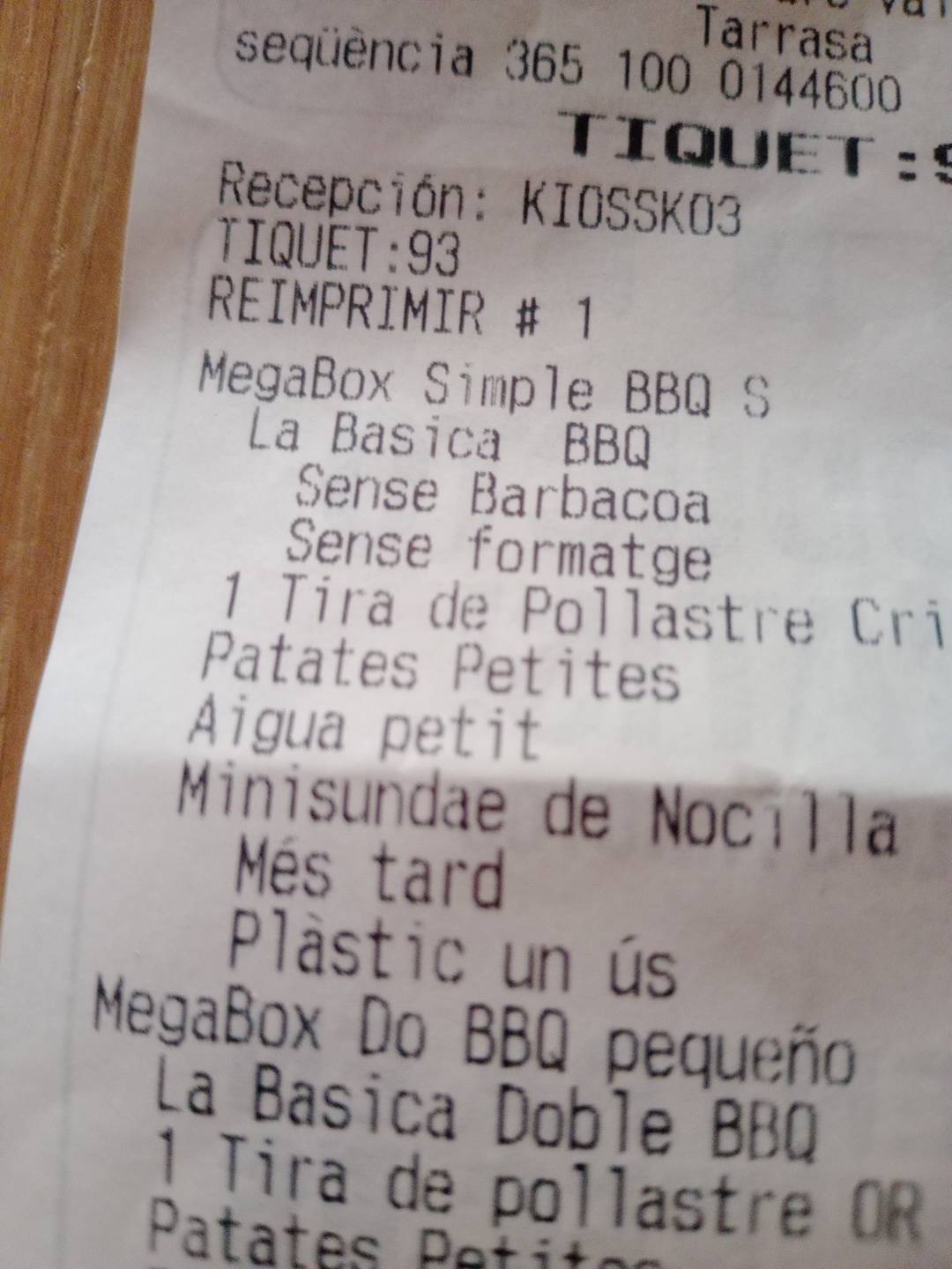 KFC меню